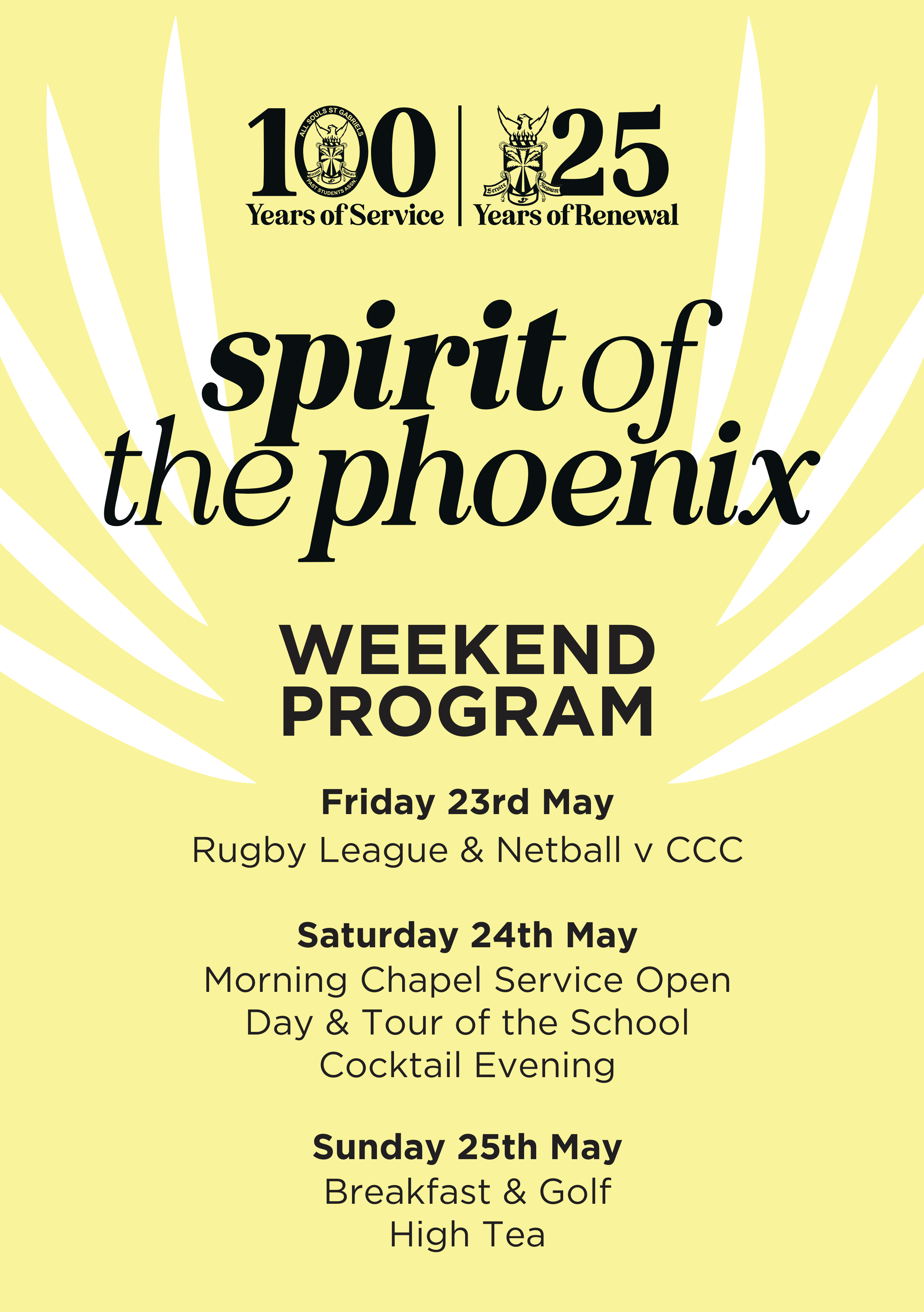 2025 Spirit of the Phoenix Program