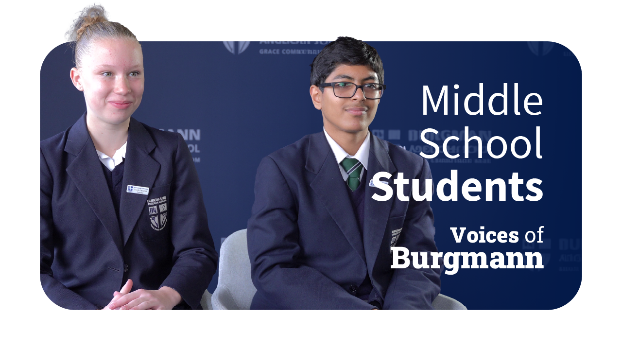 Middle School Students | Voices of Burgmann