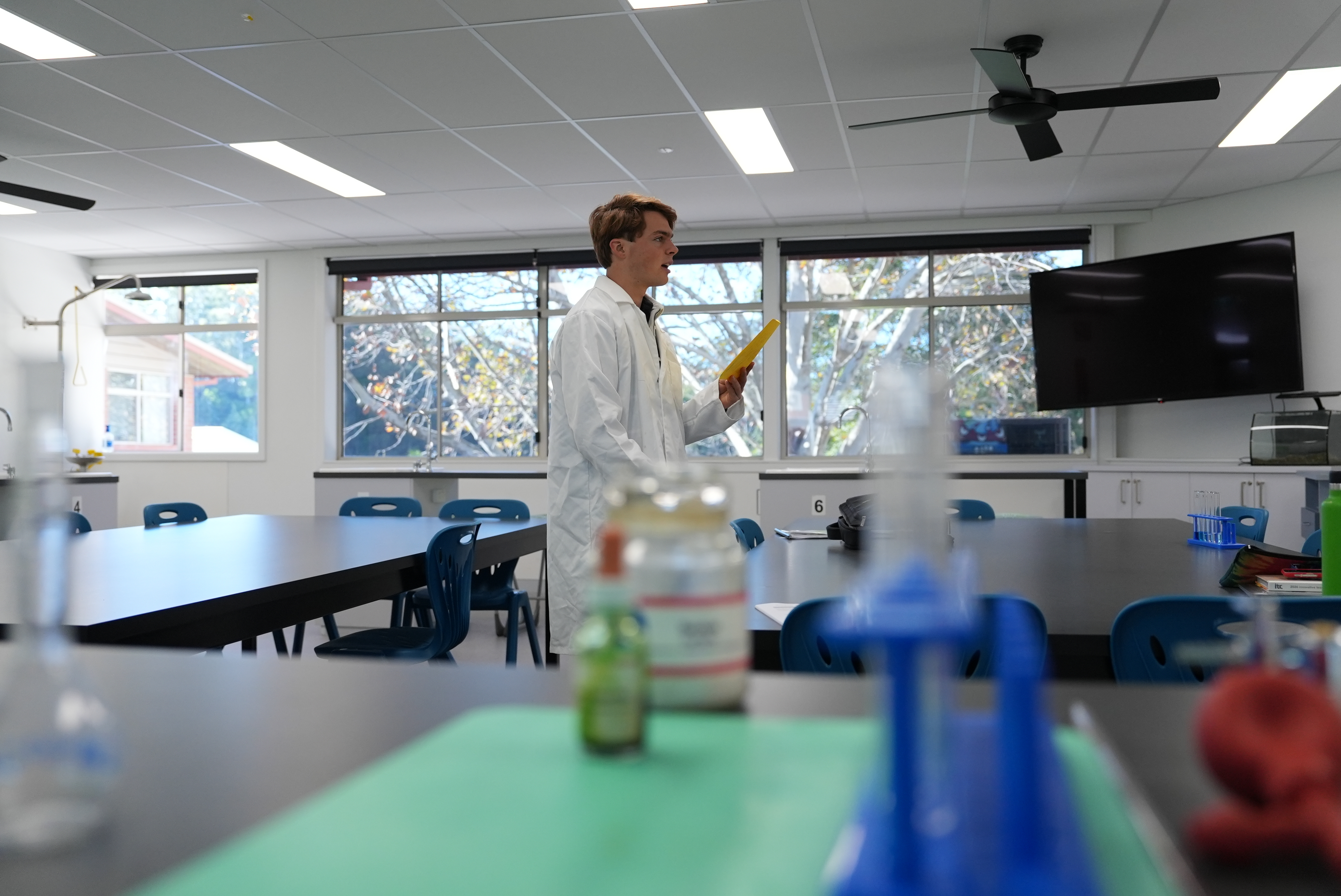 BDC Horizon Online student Jed Experience Day in Science