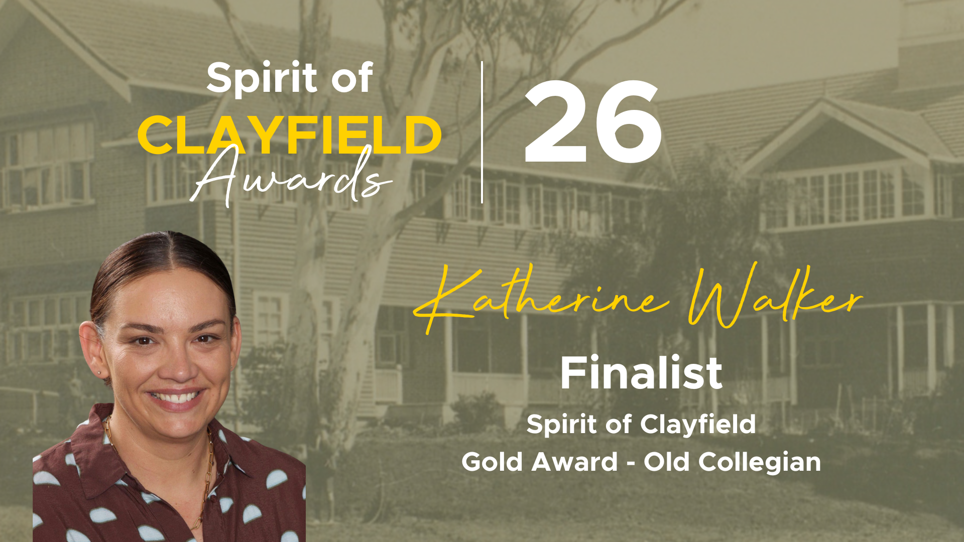 2026 Finalist - Katherine Walker