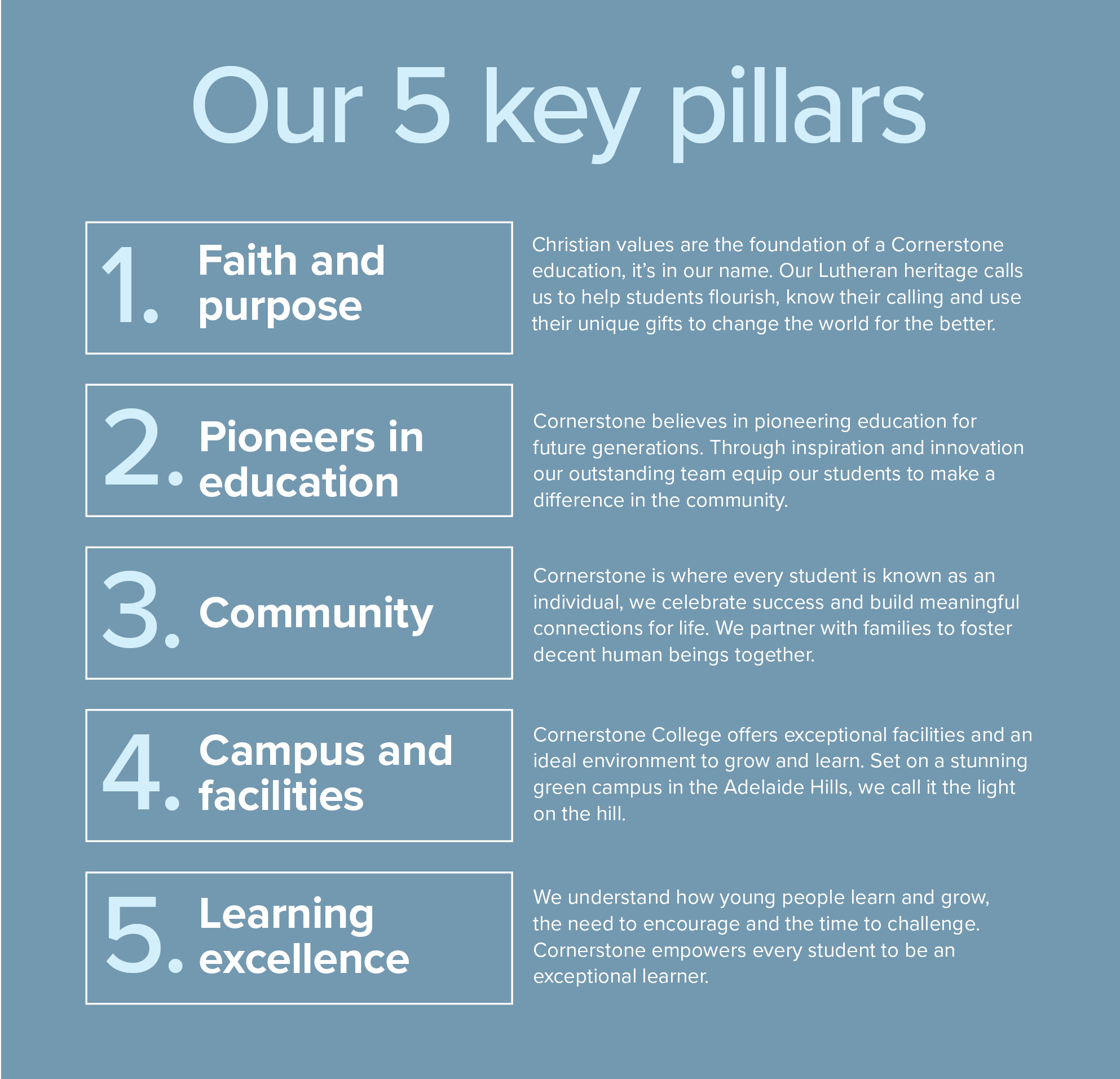 Cornerstone Values Examples Why Cornerstone? | Cornerstone College