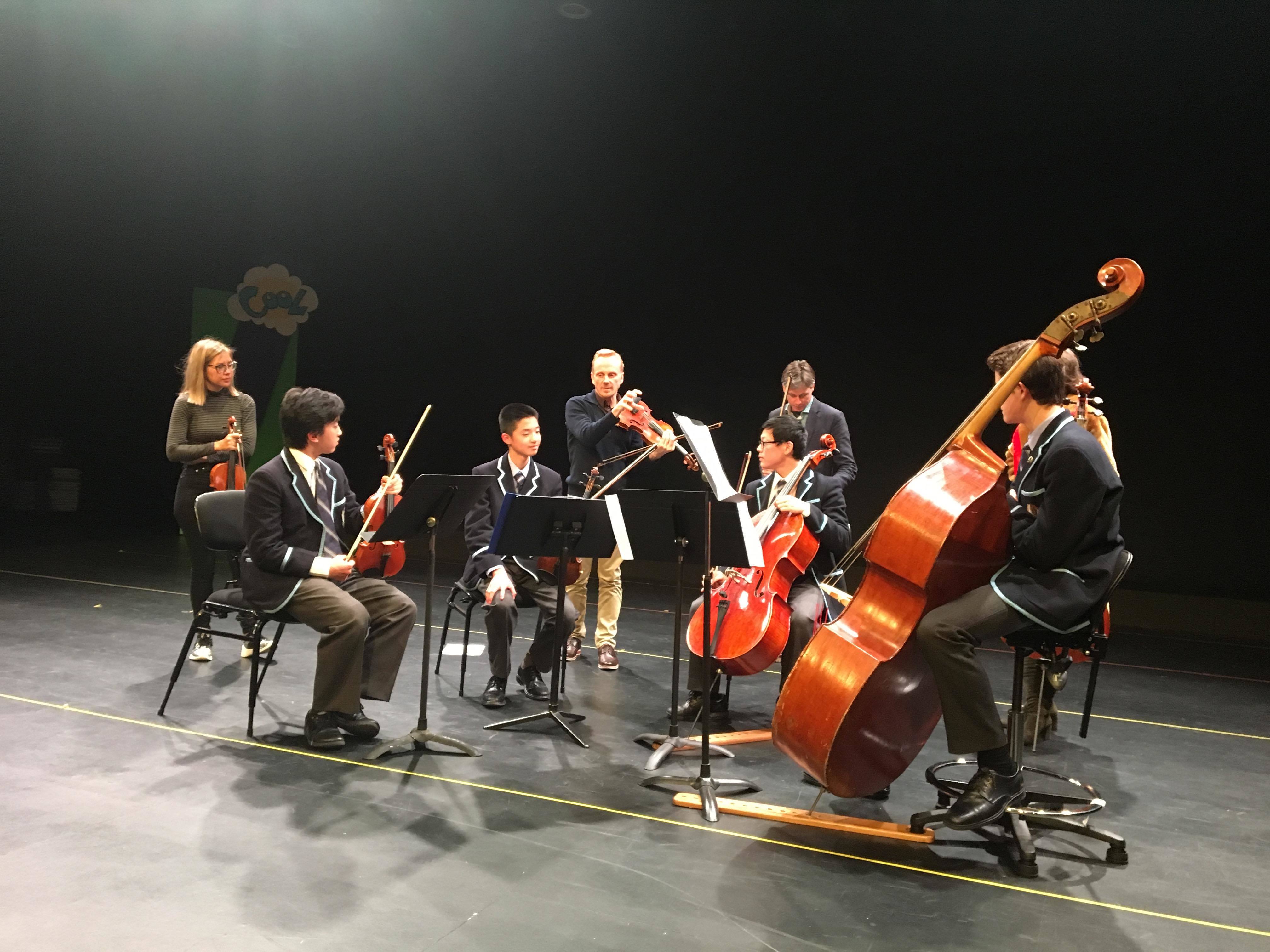 Australian String A Masterclass with the Australian String Quartet - Camberwell Grammar ...