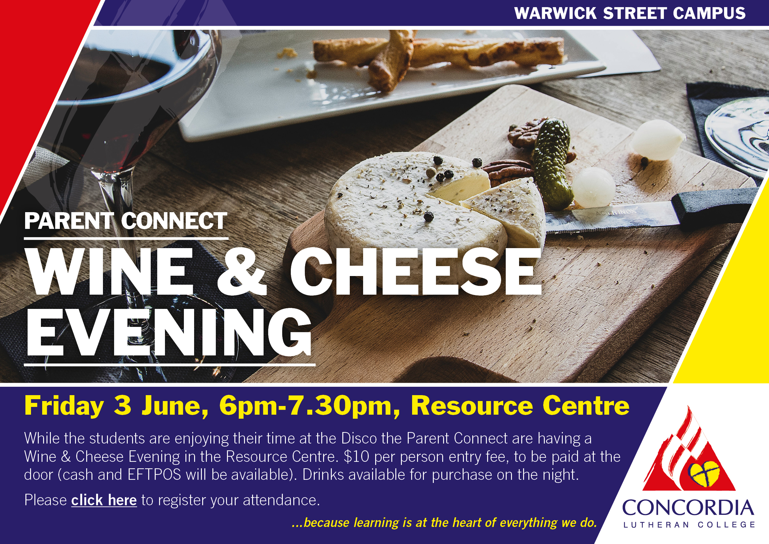 Wine & Cheese Evening Wine & Cheese Evening