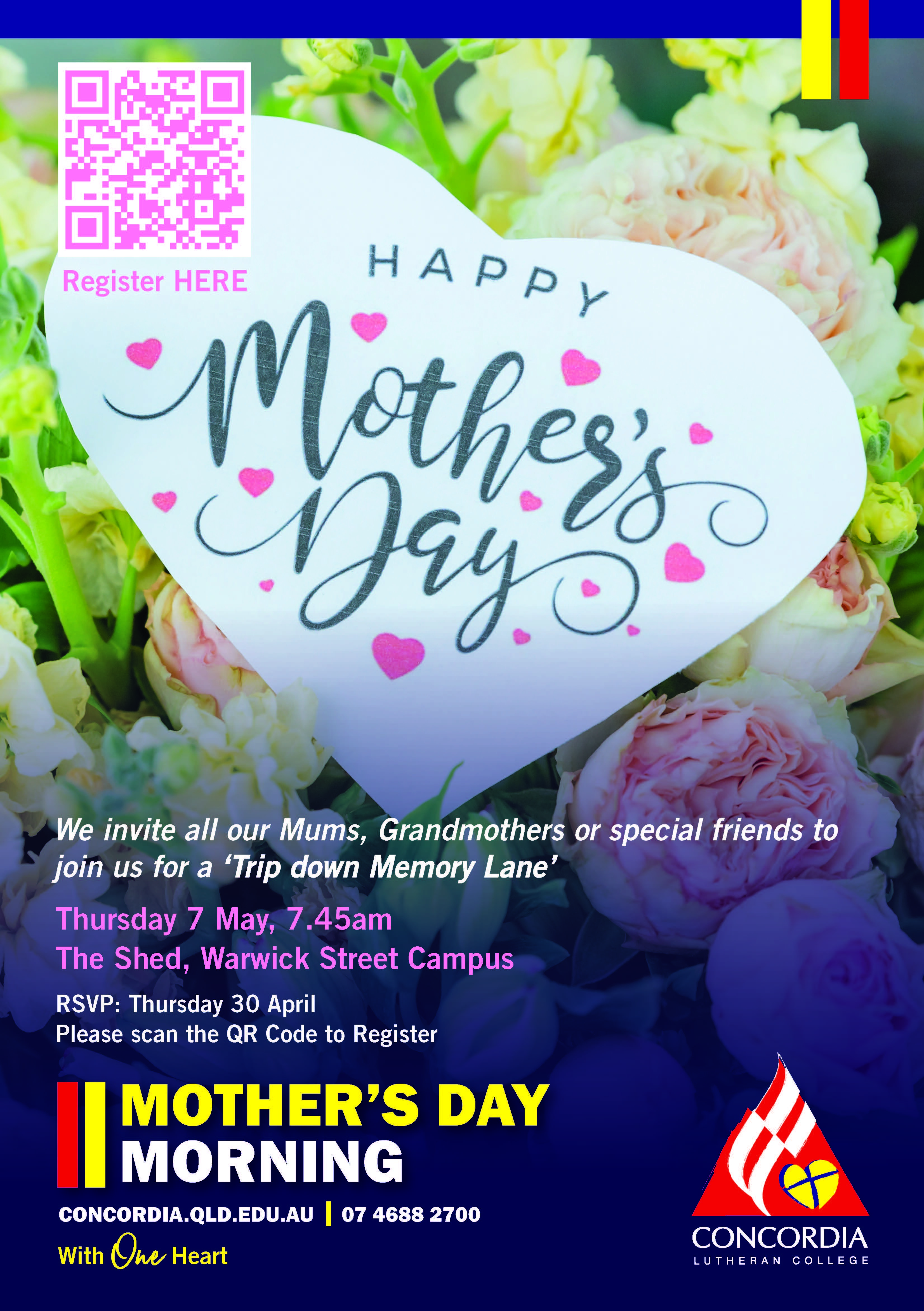WSC 'Trip Down Memory Lane' Mother's Day RSVP
