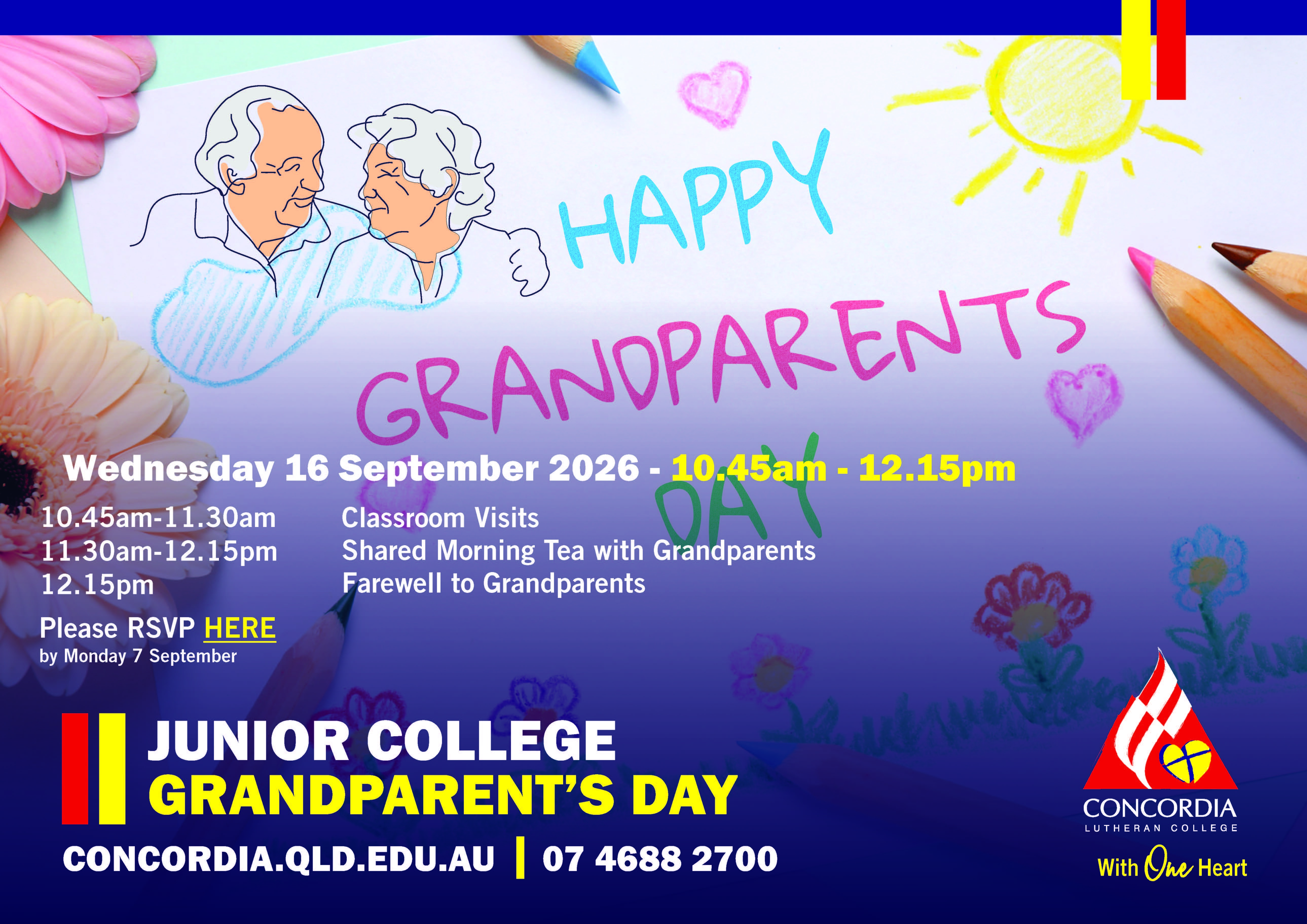 JC Grandparent's Day 2026 Invitation