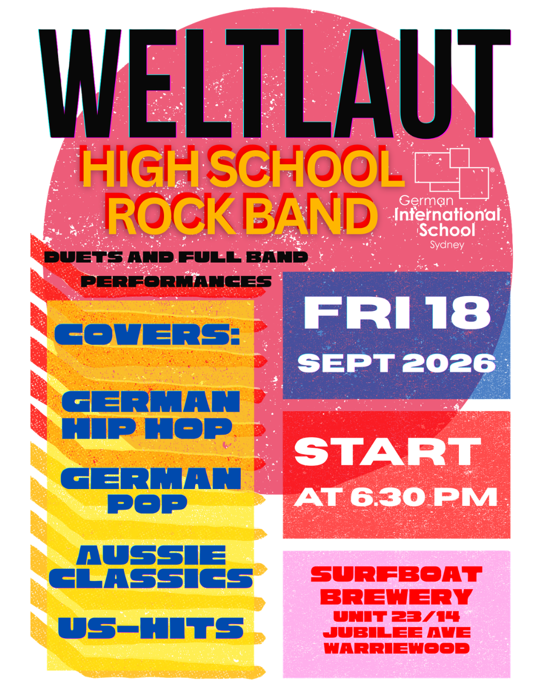 Senior Rock Band Concert