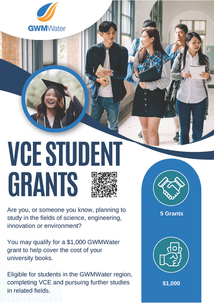 GWMWater VCE Student Grant