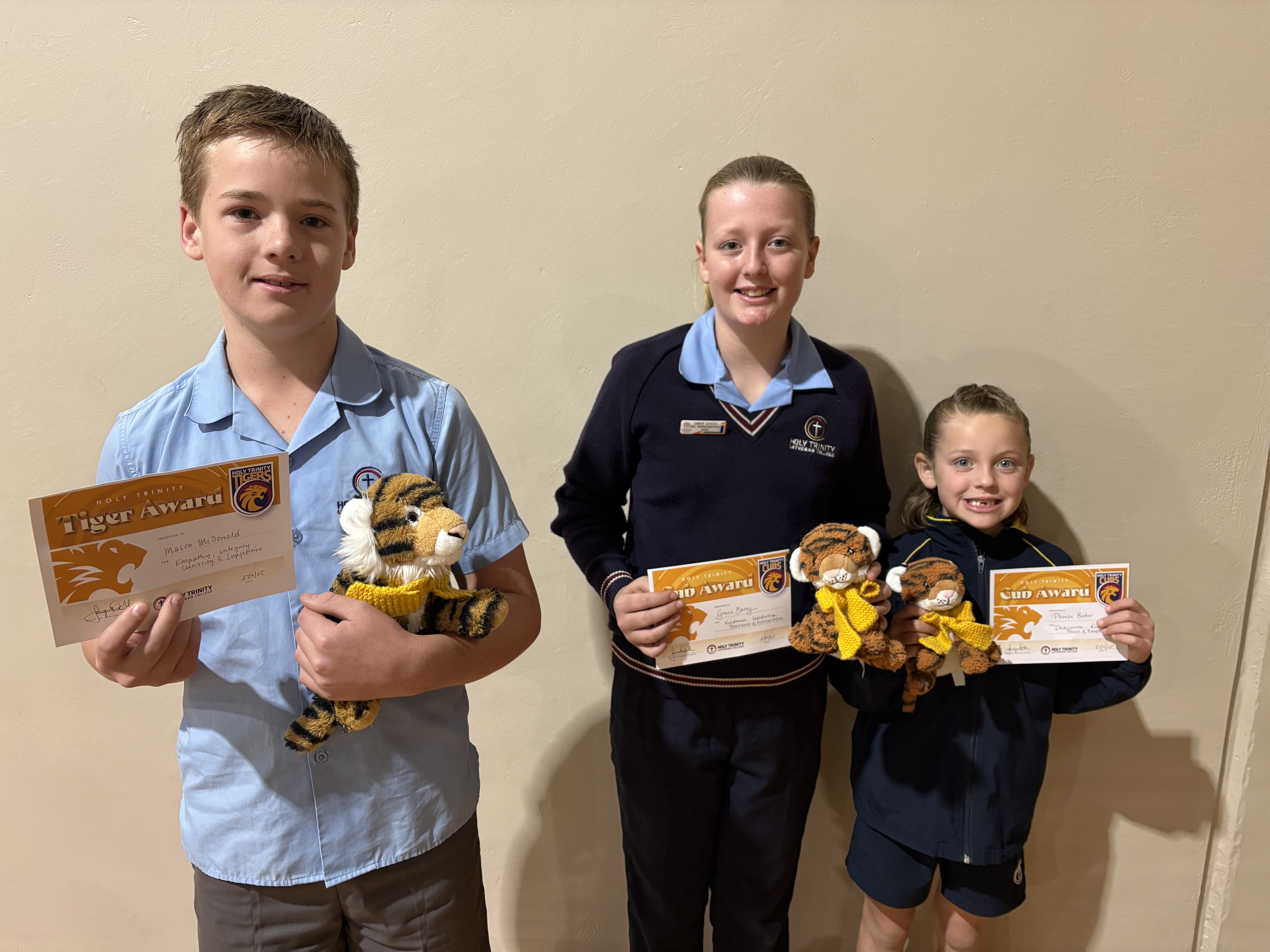 Term 2, Week 2 Awards