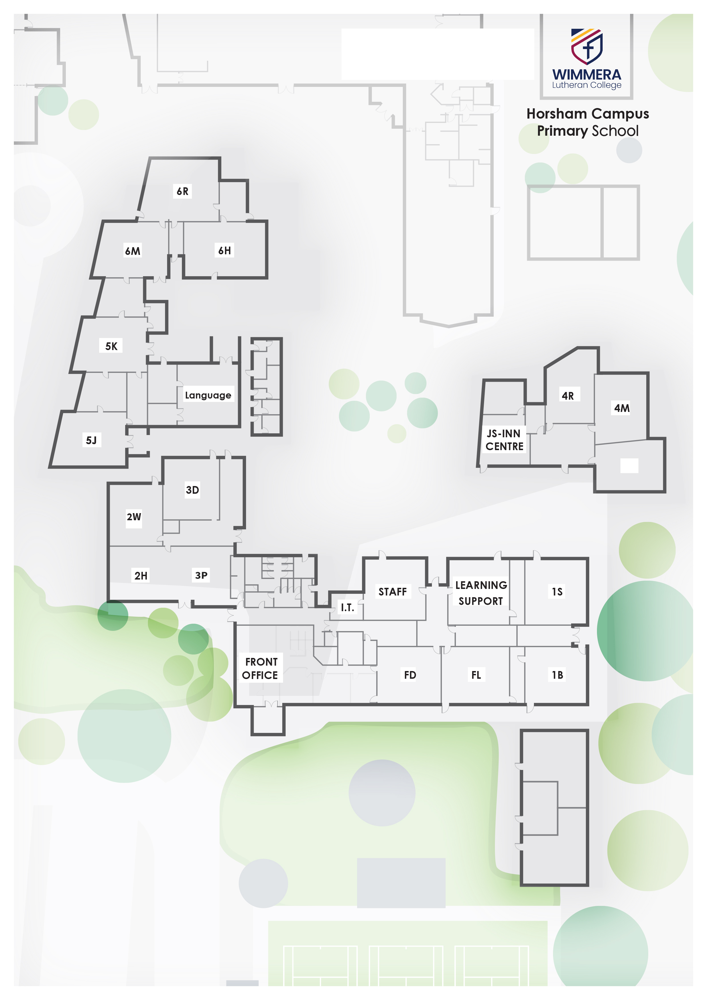 Primary School Classroom Map 2026