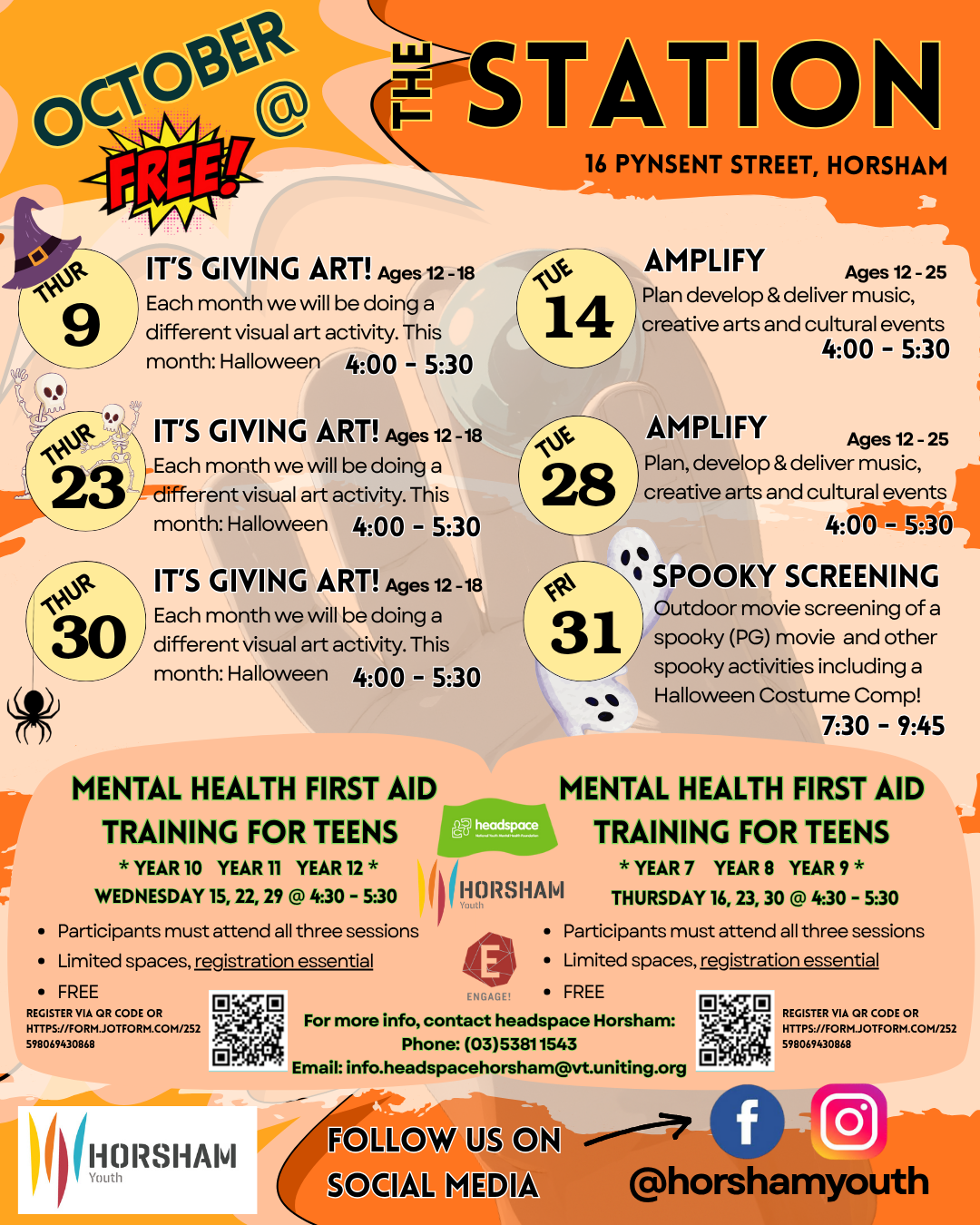 October at The Station