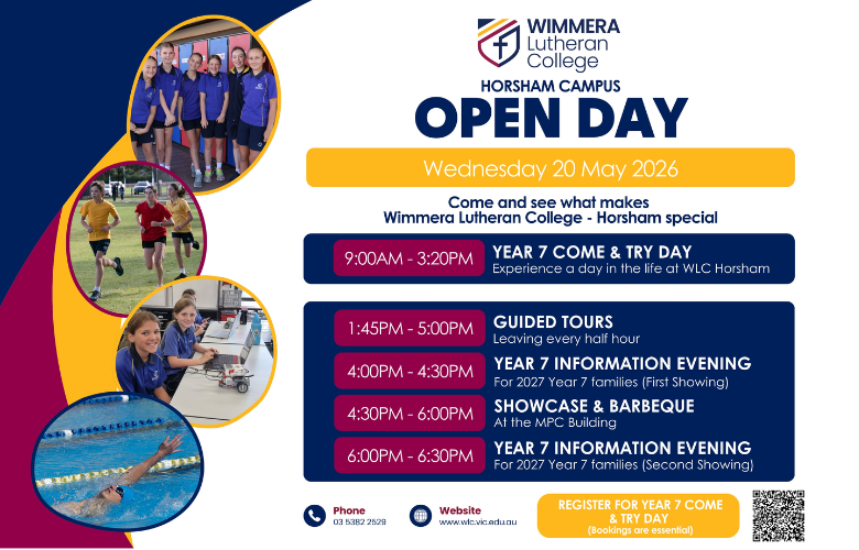 2026 WLC Open Day