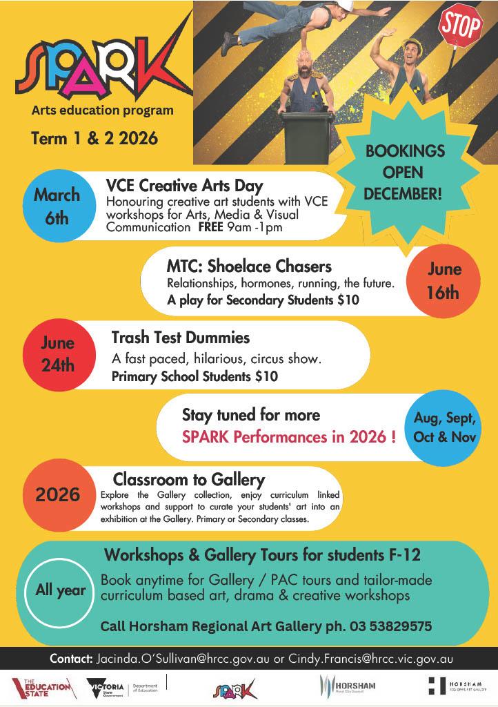 SPARK EVENTS for 2026