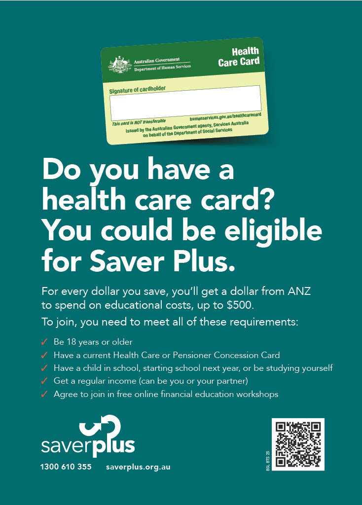 Saver Plus Info Flyer