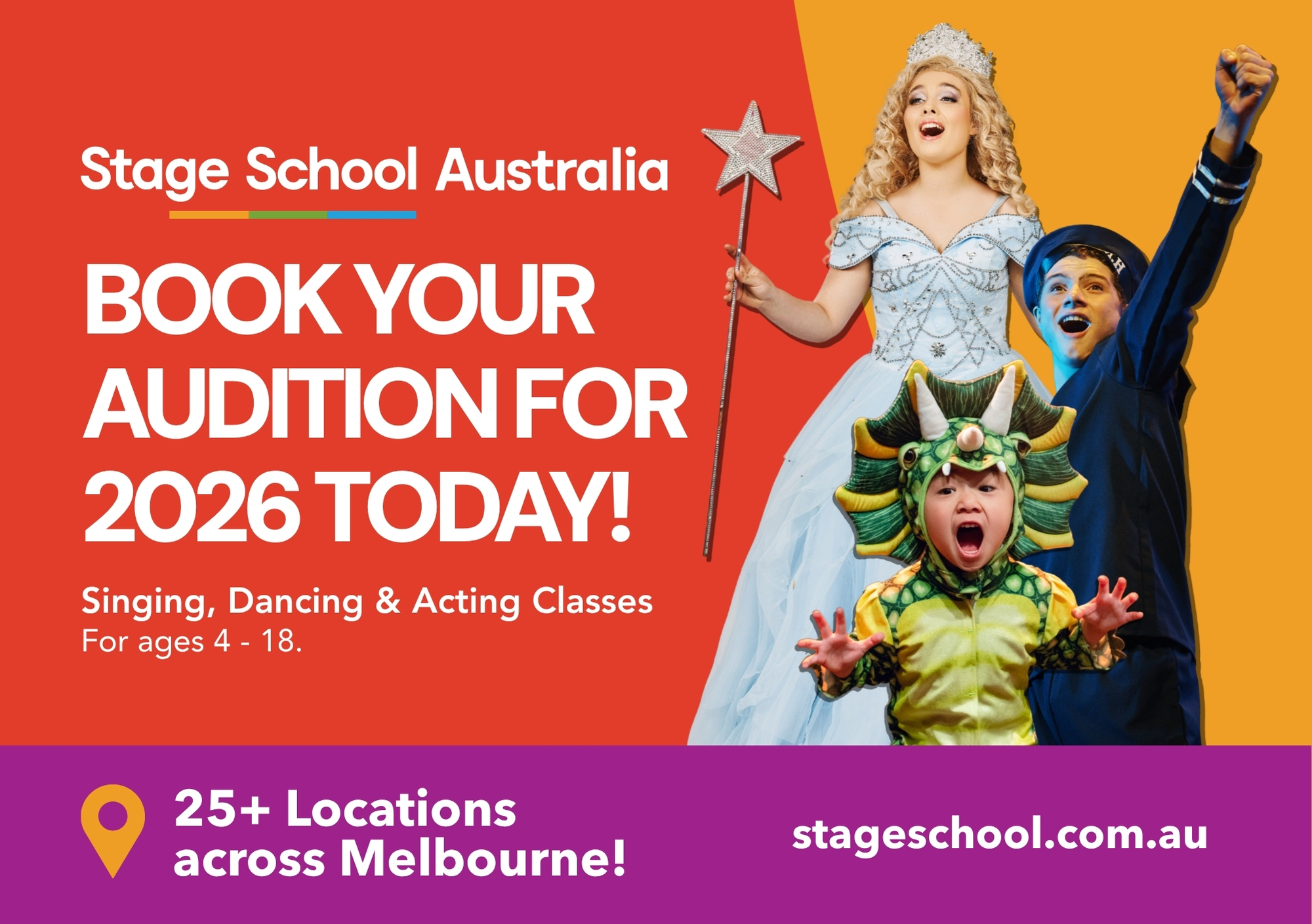 Book Your Audition Today!
