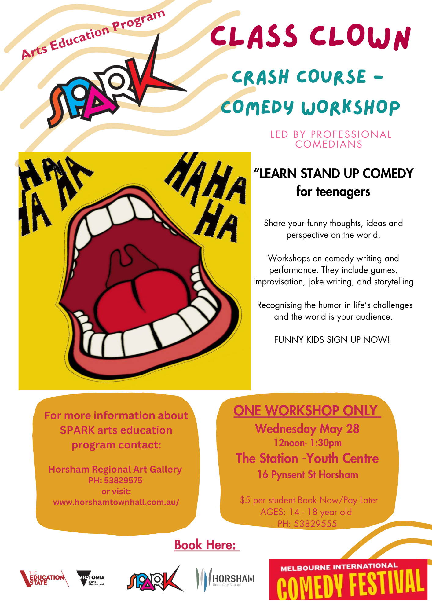 Class Clown Comedy Workshop