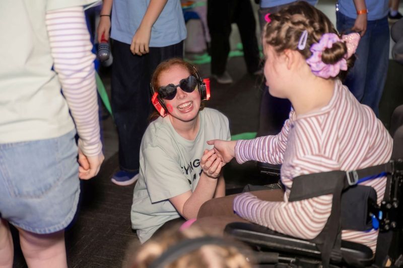 Kilvington Grammar Student at Flying Fox Camp