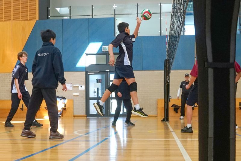 Year 7 Boys Volleyball final Kilvington Grammar