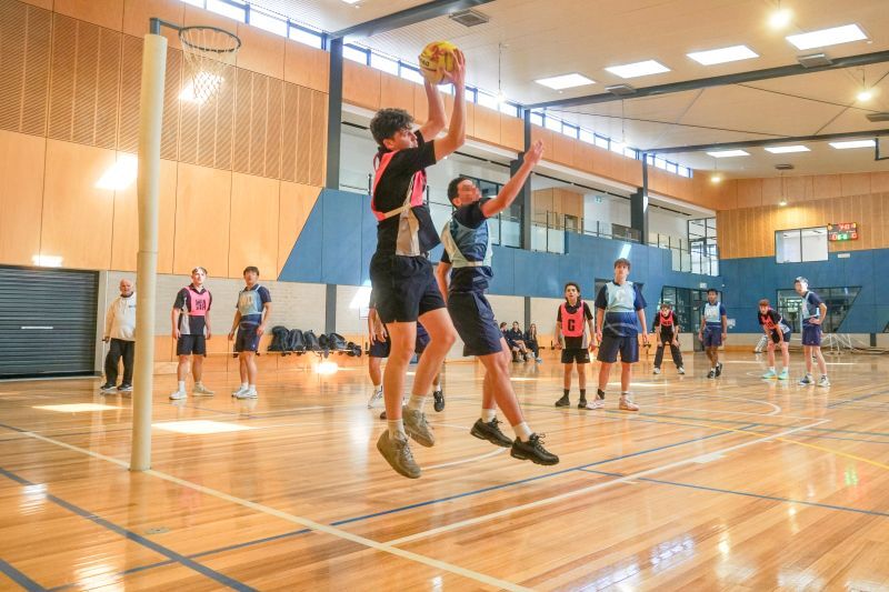 Senior Boys Netball Final Kilvington Grammar