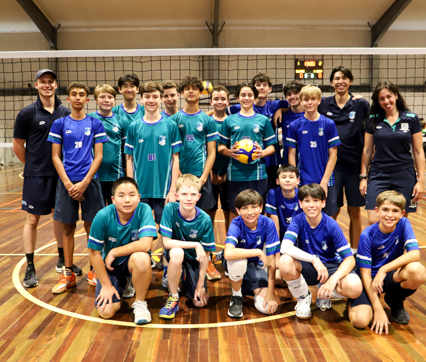 Team KPC and Reedy at the All Schools Cup Volleyball tournament