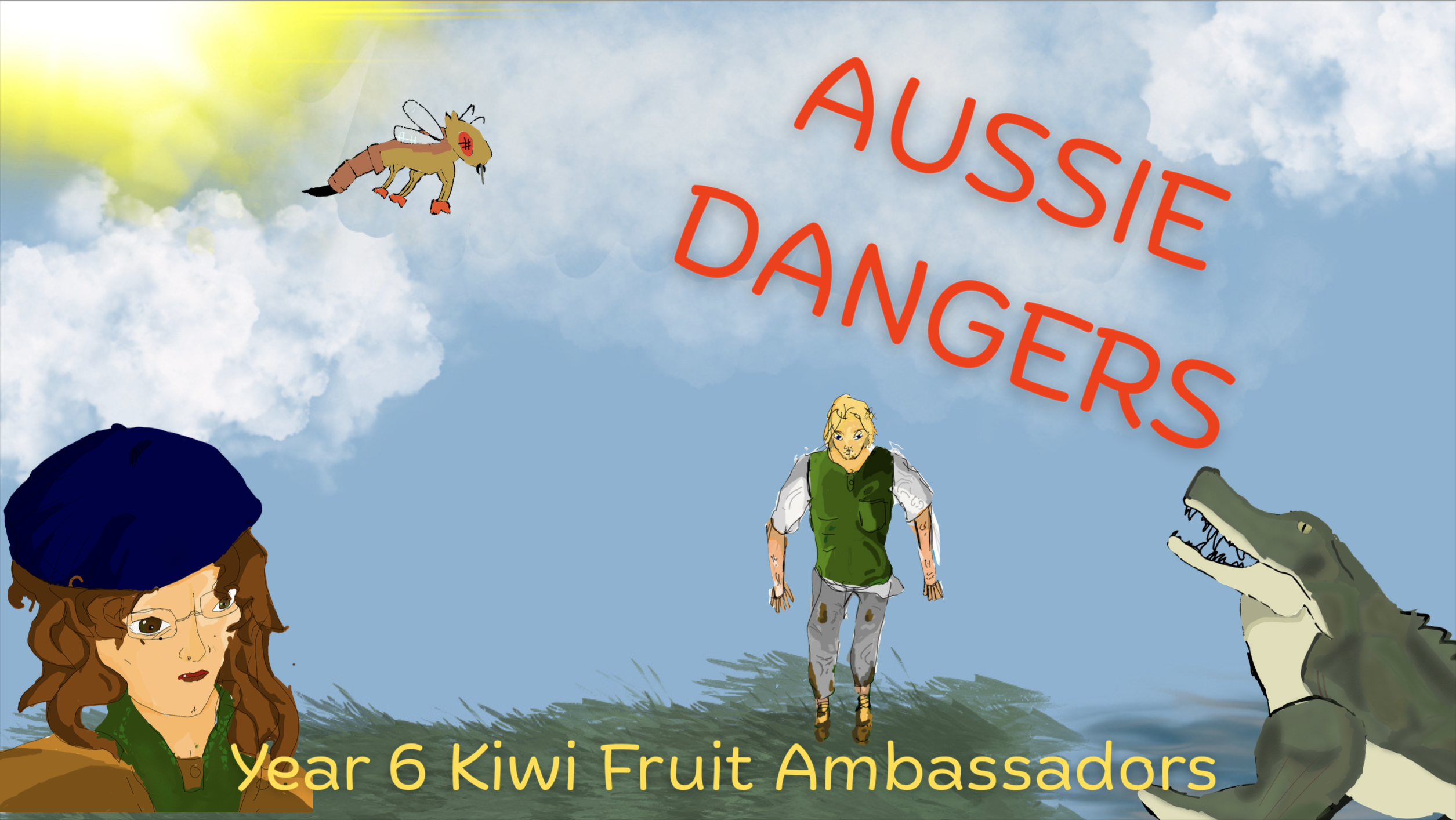 Aussie Dangers - Year 6 Book