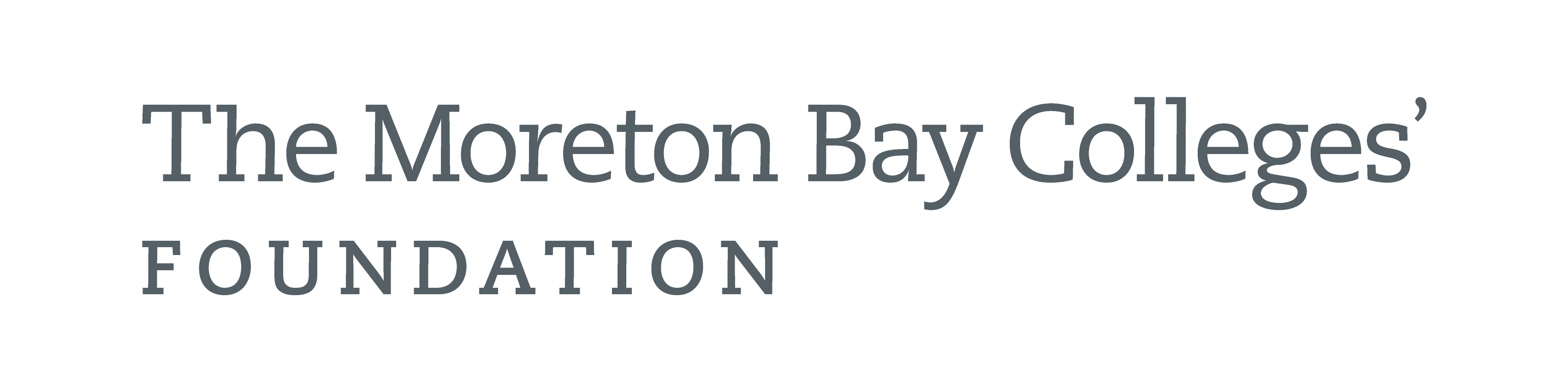 Proudly supported by the Moreton Bay Colleges Foundation