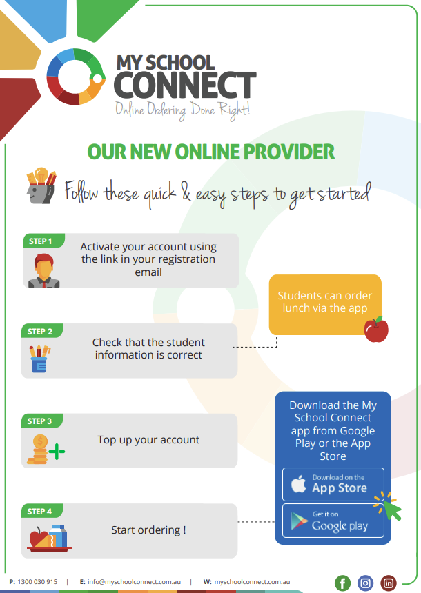 My School Connect Flyer