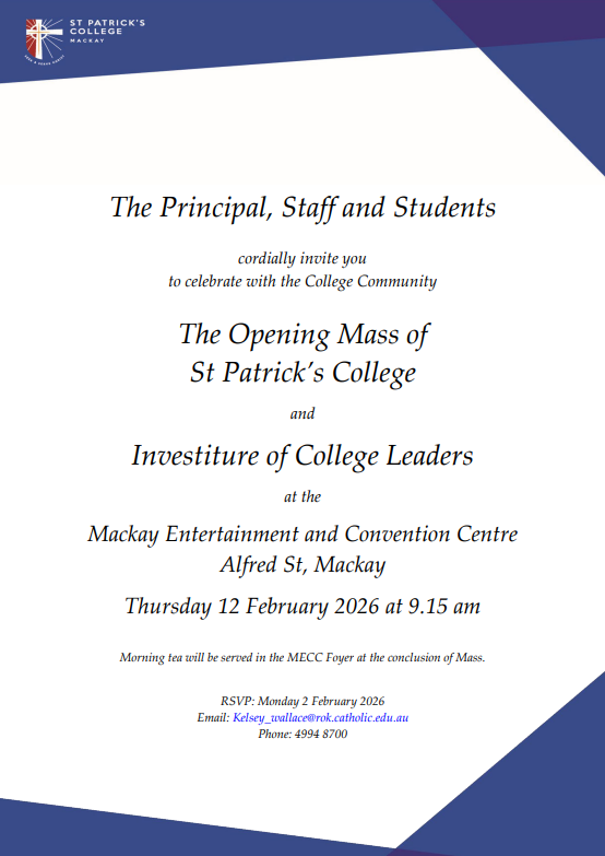 Opening Mass Invitation