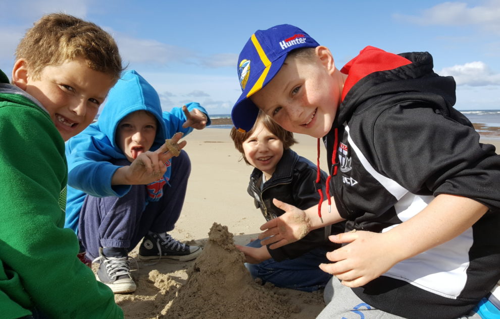 Eblana students at our Shoreham camp.