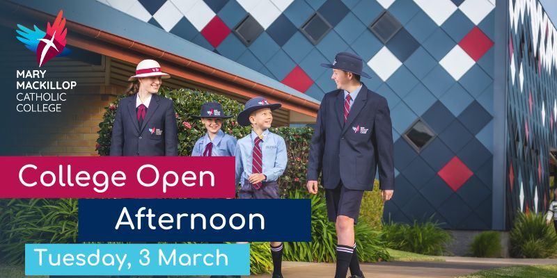 College Open Afternoon - Tuesday, 3 March