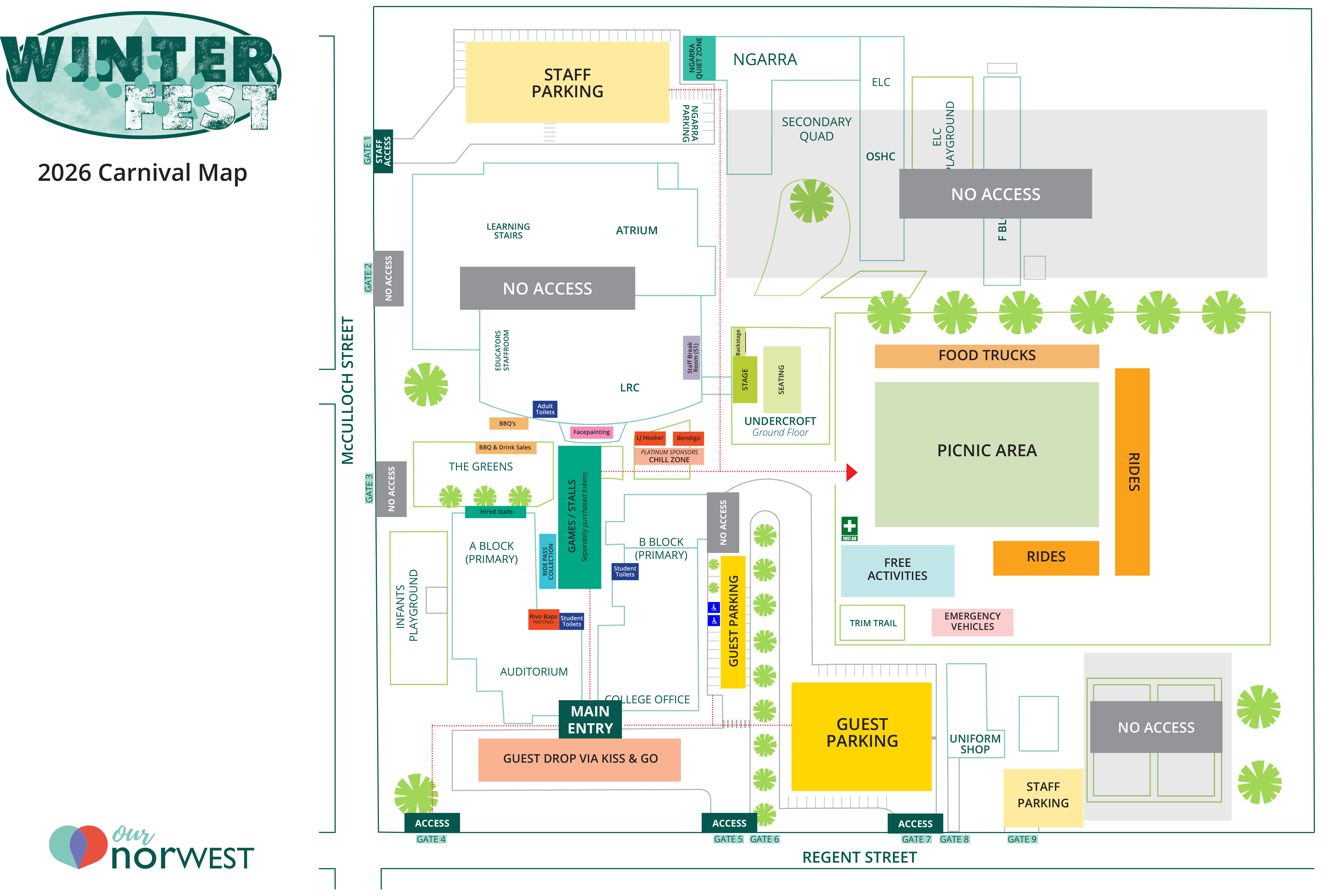 2026 WInterFest Map