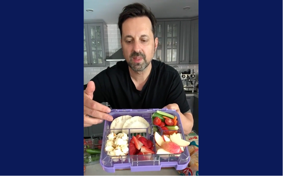 Watch Australia’s favourite Lunchbox Dad, George Georgievski, share practical tips to help parents pack lunchboxes that are both healthy and fun for children.