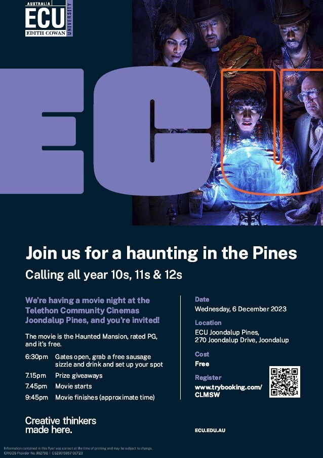 ECU Movie Night Invitation