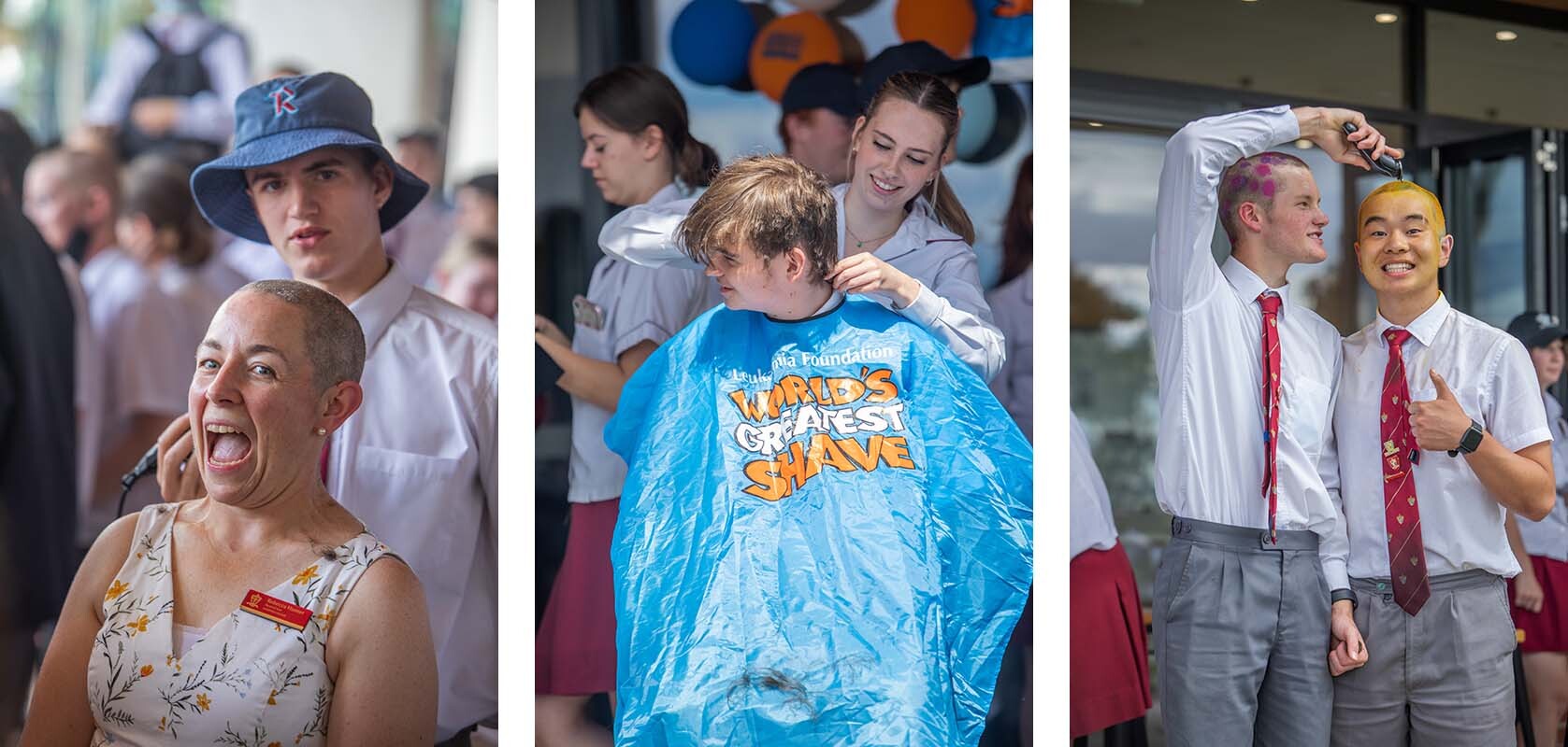 So much hair, so much fun and fundraising!