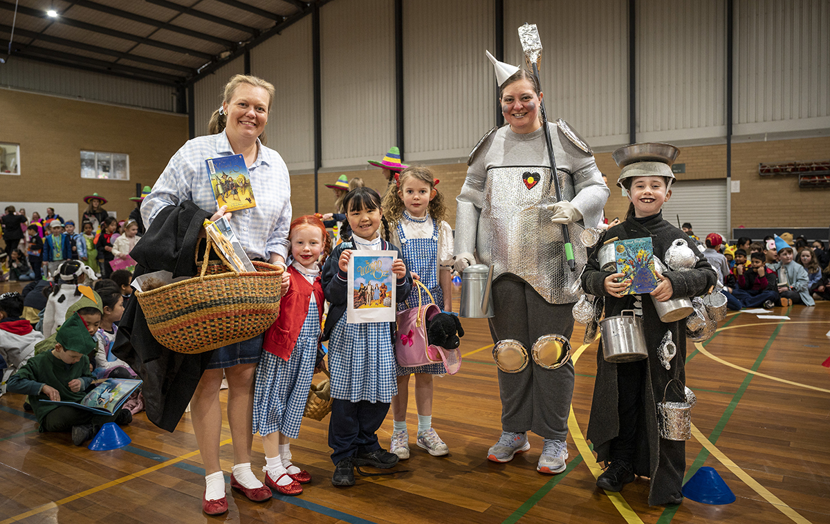 Wizard of Oz was a popular dress-up choice for Book Week