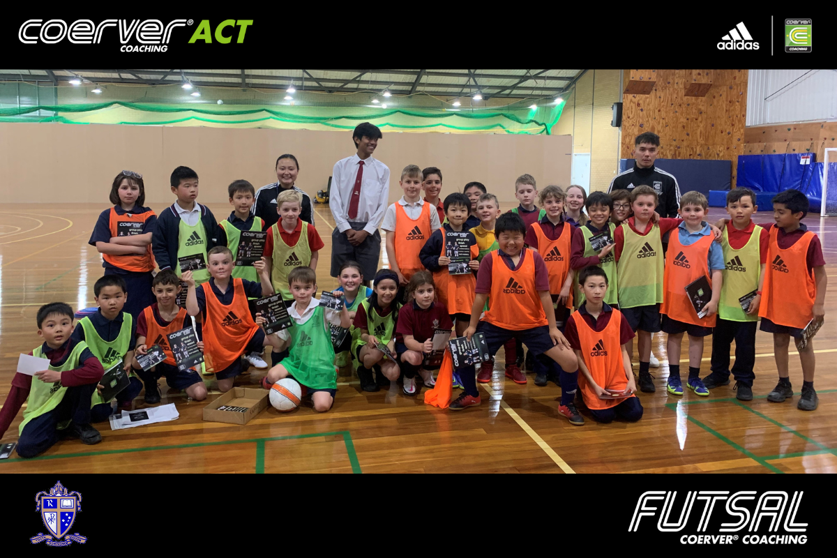 Coerver Coaching ACT x Radford College Futsal Program