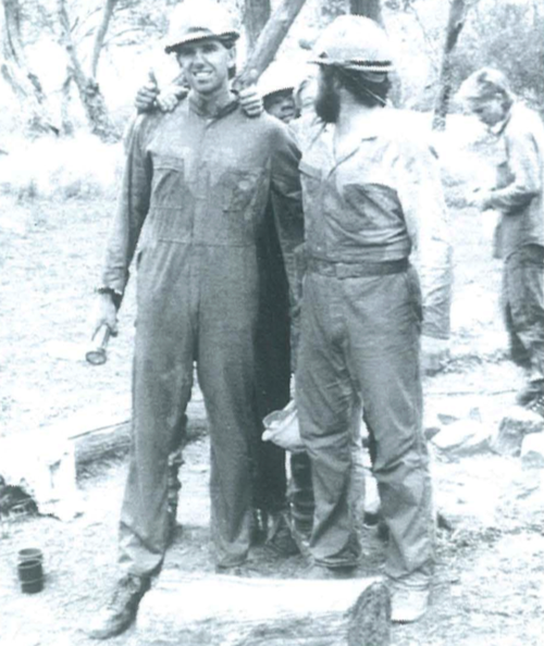 Mr Boyd Gibson on excursion.