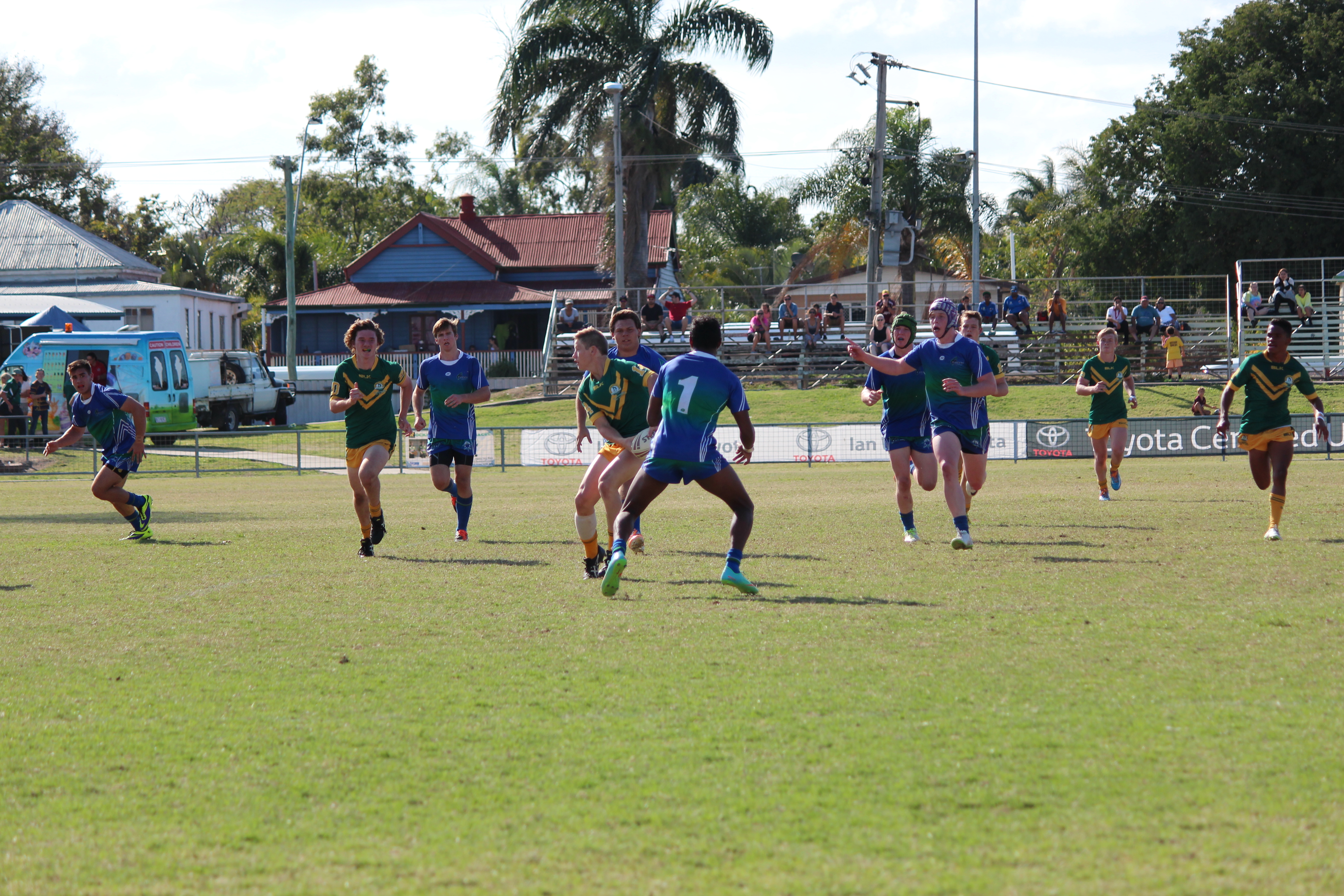 Harry Grant in action, SBC vs TCC
