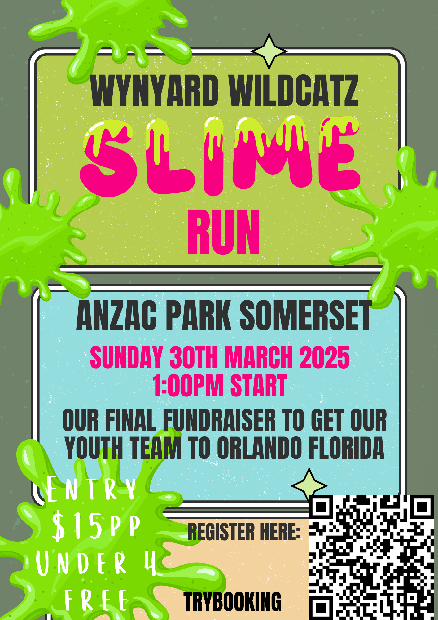 Wynyard Wildcats Slime Run