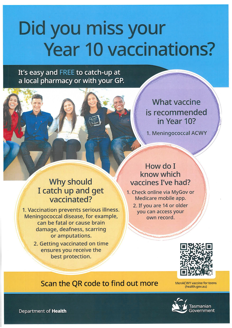 Year 10 Immunisations
