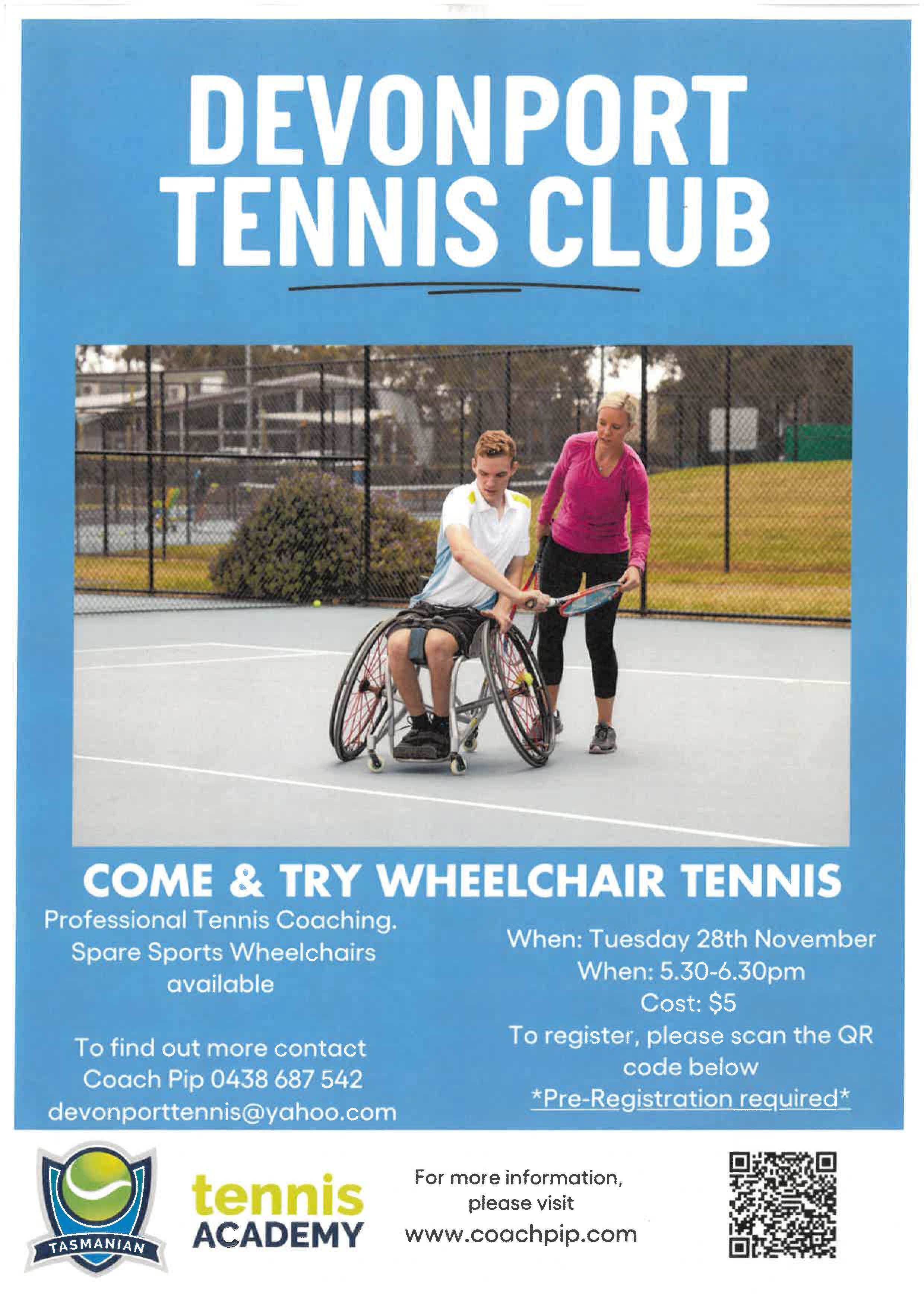 Come and Try Wheelchair Tennis