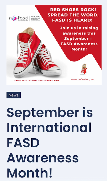 FASD Awareness Month