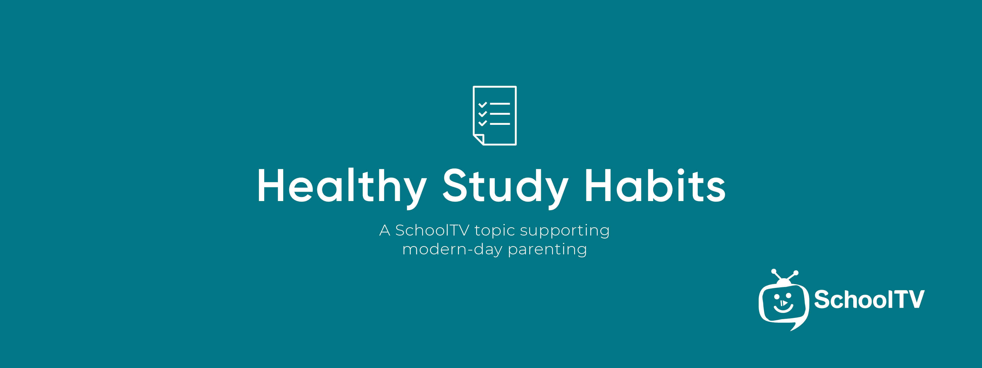 Healthy Study Habits