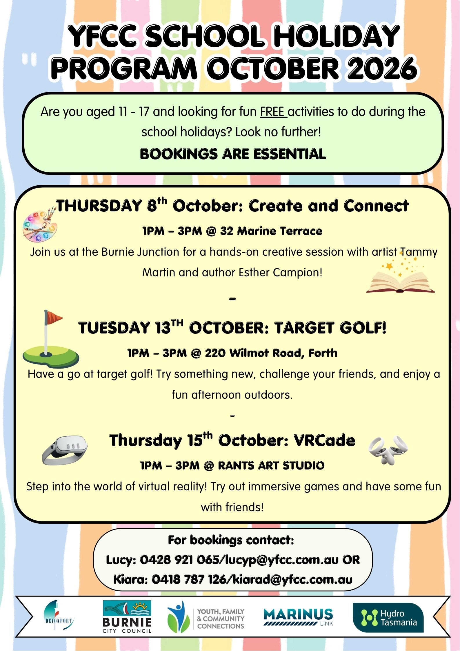 YFCC School Holiday Program
