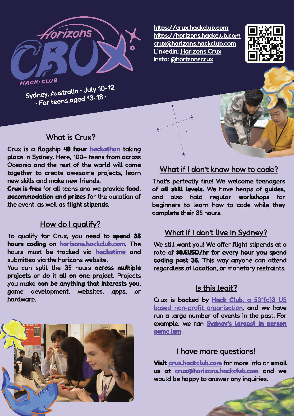 Horizons Crux Free Hackathon