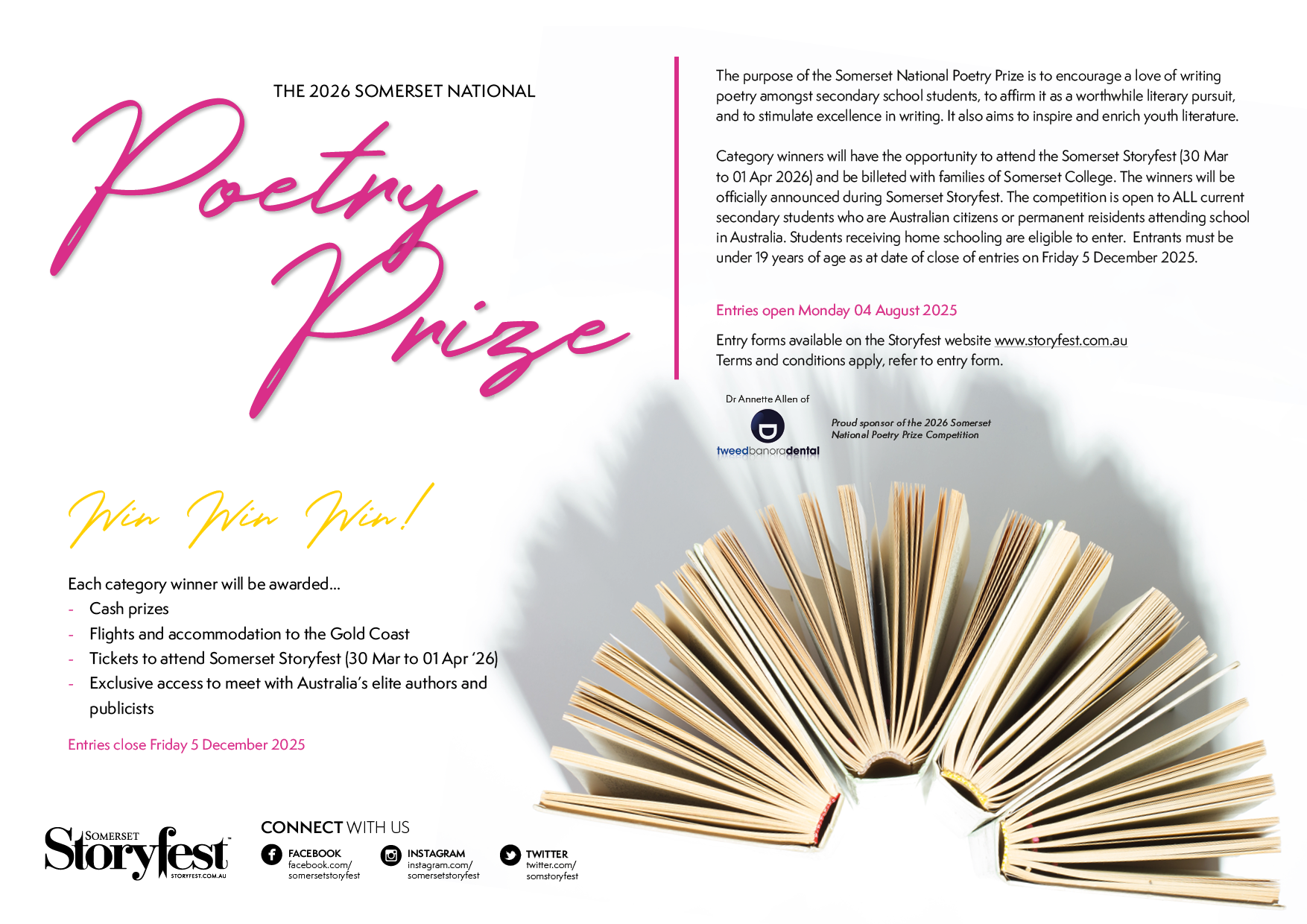 2026 Somerset National Poetry Prize