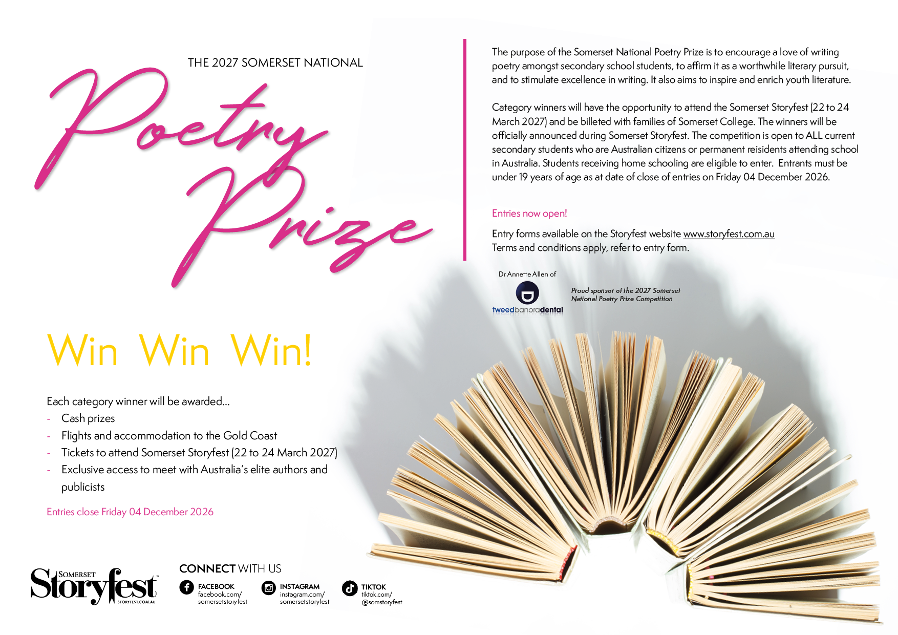 2027 Somerset National Poetry Prize