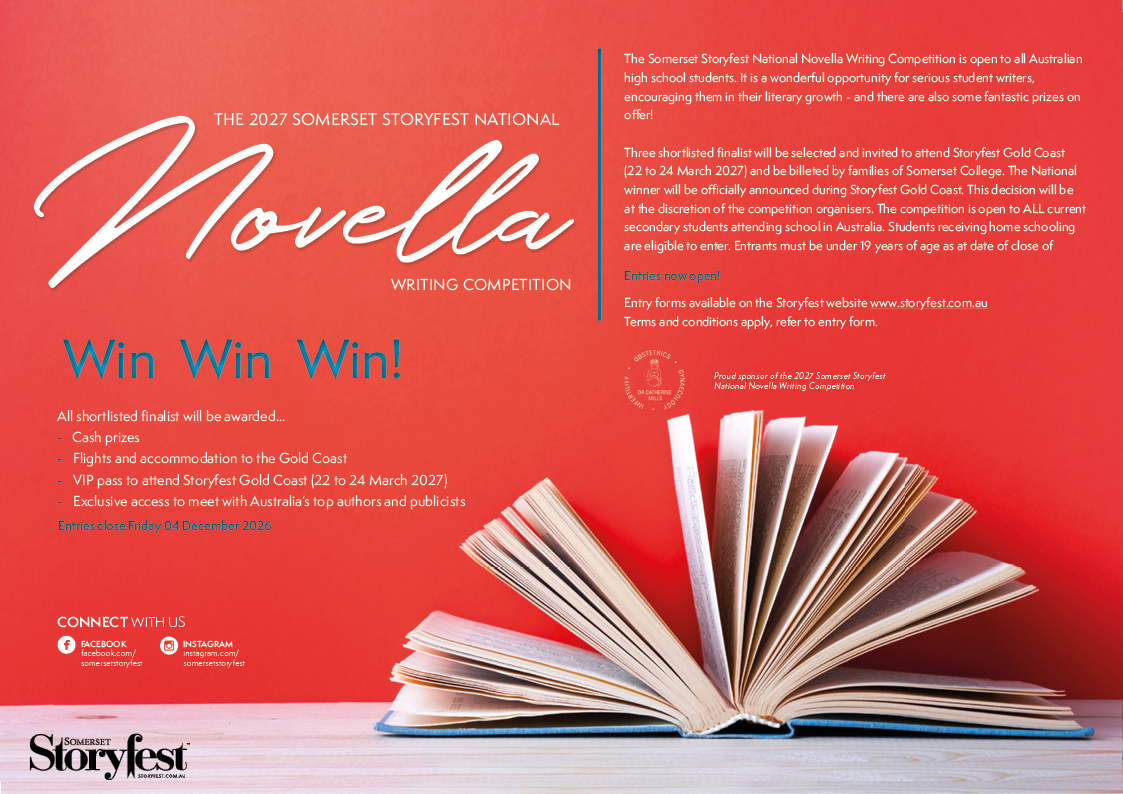 2027 Somerset Storyfest Novella Writing Competition