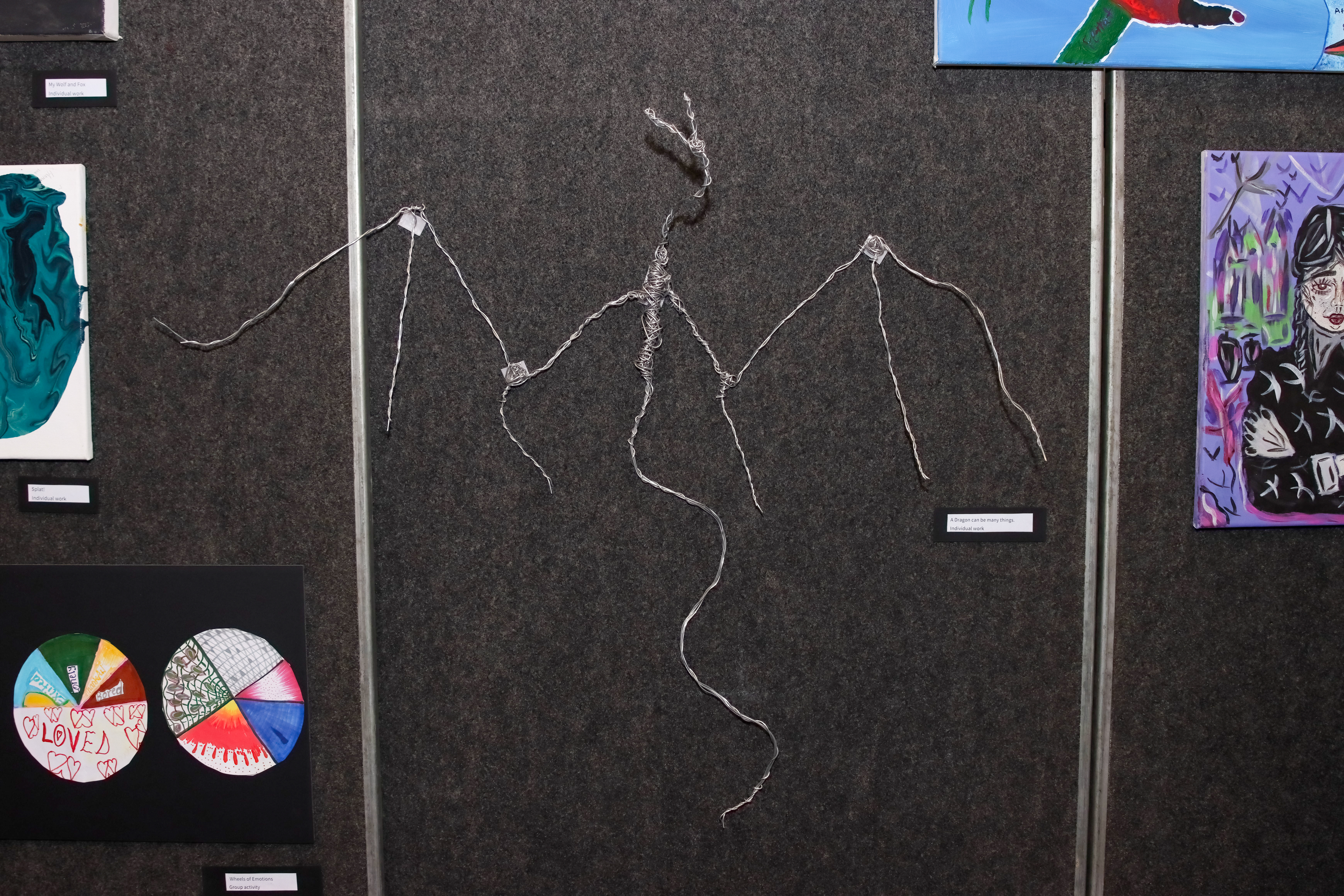 Photography and drawings showcased