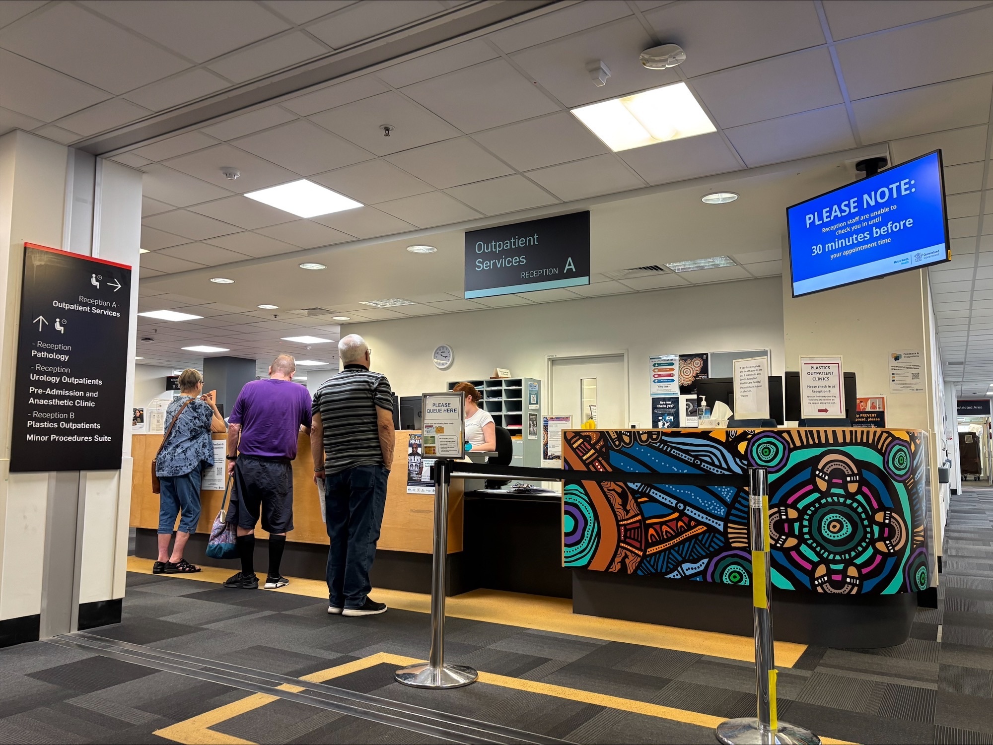 Senior students at the Royal Brisbane and Women’s Hospital