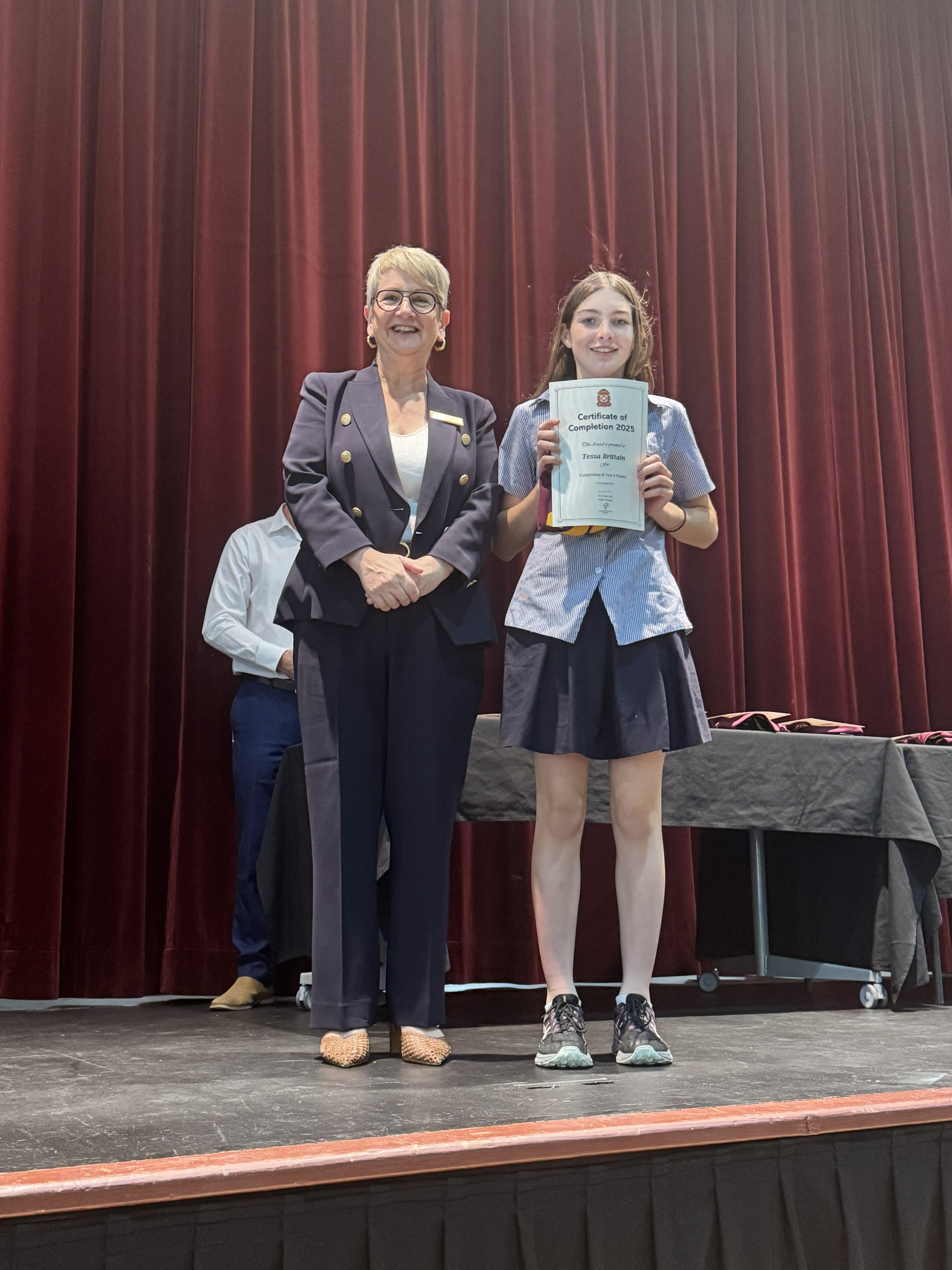 A proud moment for Year 6 students